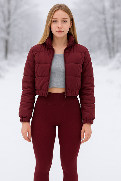 safhas Women's High Waist Ribbed Thermal Leggings Ribbed Stretchy, Comfortable, Stylish for Sports and Winter Outfits |