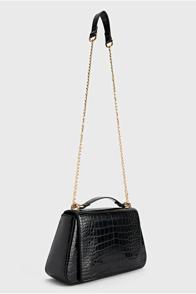 Love My Body Tokalı Zincir Detaylı Çanta