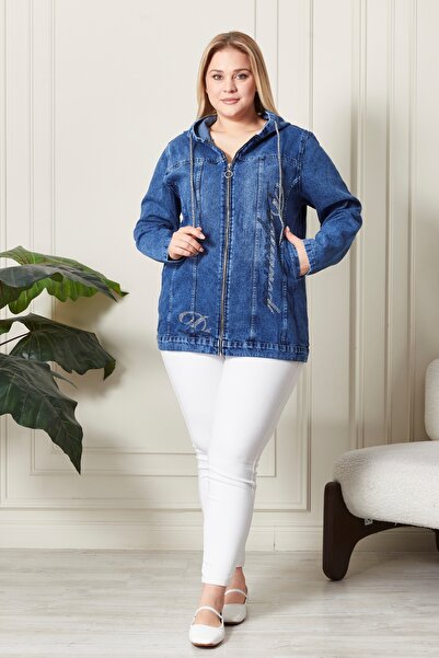 KEJAN TEKSTİL Jacket Battal Jeans