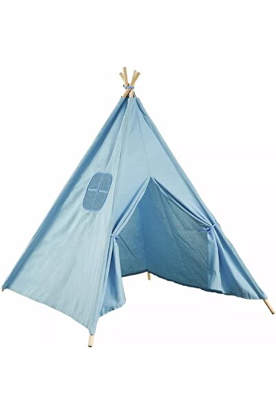 Biki Kids Teepee, Play Tent Foldable Canvas Kids Playhouse Portable Teepee Te...