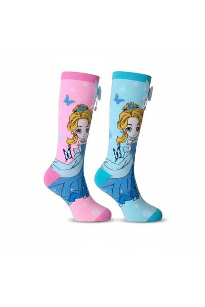 Aware Time 6-12 Years Old Girl's 3D Figure Socks