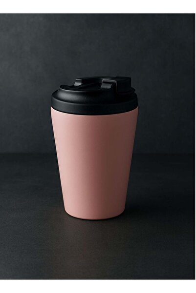 SILVARA Thermal Coffee Mug with Elegant Design and Trendy Pink Color