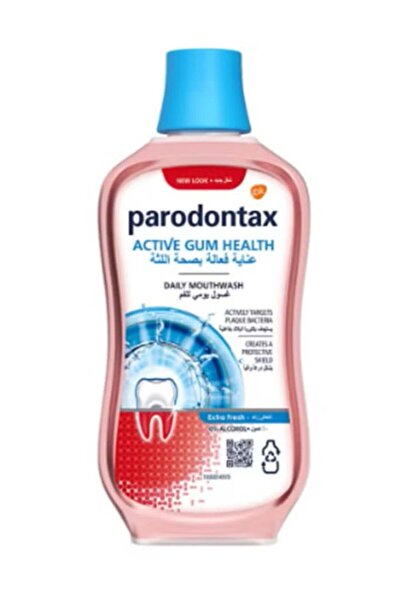 Parodontax Refreshing mint mouthwash for daily gum care 500ml