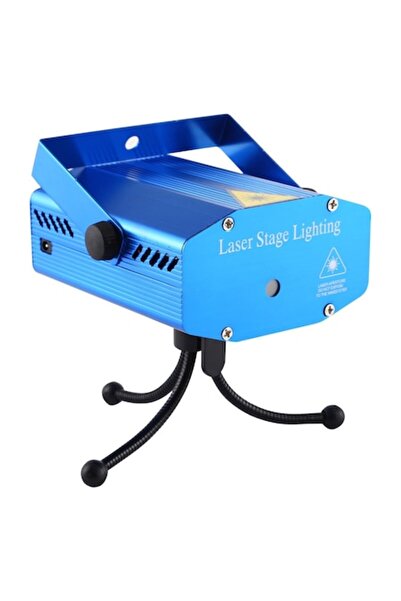 OEM Мини лазерен проектор със статив и осветителни игри, звуков сензор