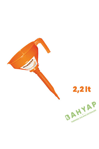 Bahyap Spiralli Büyük Huni (Çelik Süzgeç - 2,2 Lt)