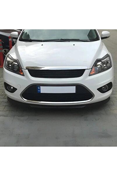 bestuning Ford Focus 2-2.5 2008-2011 Uyumlu Evrensel 2 Parça Astra H Model Ön Ek Tampon Dili Lip Esnek Karlık