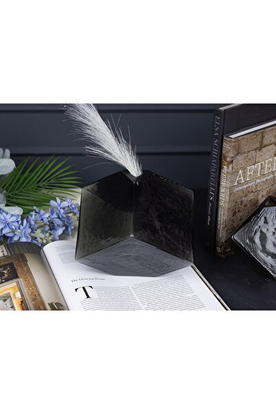 Sembol Velis Black Glass Vase 21X21X20 cm