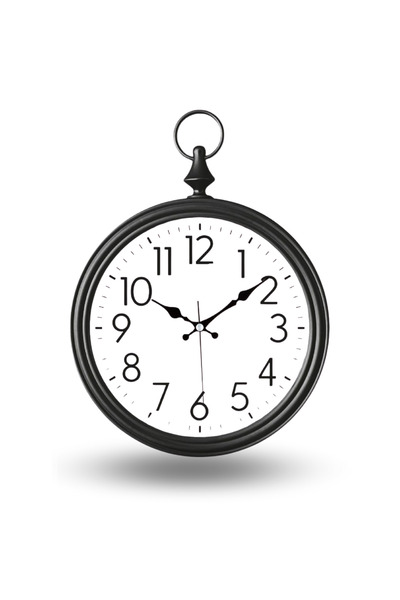 ForWhat Stylish Wall Clock with Chain for Office Home Office Gift