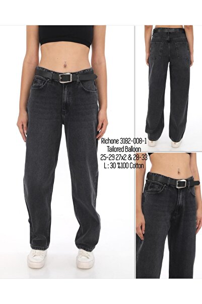 Pantastic Jeans Yeni sezon kışlık taılored ballon kadın jeans pantolon