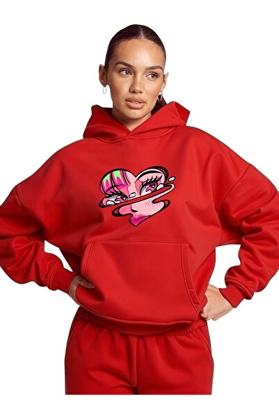 ArtYus Unisex Anime Femei Colorat Personalizat cu imprimeu Bumbac supradimens...