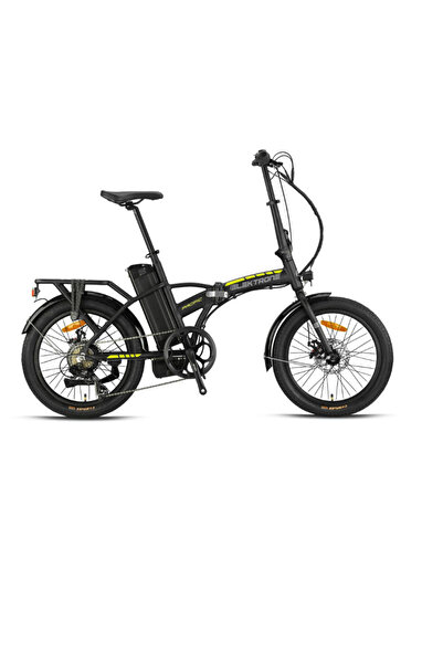 Kron ELEKTRONE PACIFIC - 20 - Katlanır - 7 Vites - M.Disc - Elektrikli - Siya...