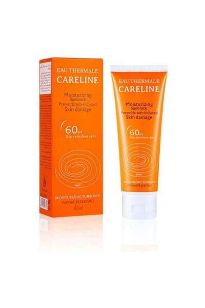 DESAR - كريم واقي من الشمس مرطب بعامل حماية 60 للبشرة الجافة والحساسة، 80 مل