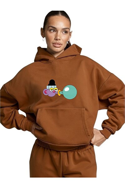 ArtYus Unisex Violet Copii Colorat Special cu imprimeu Bumbac supradimensiona...