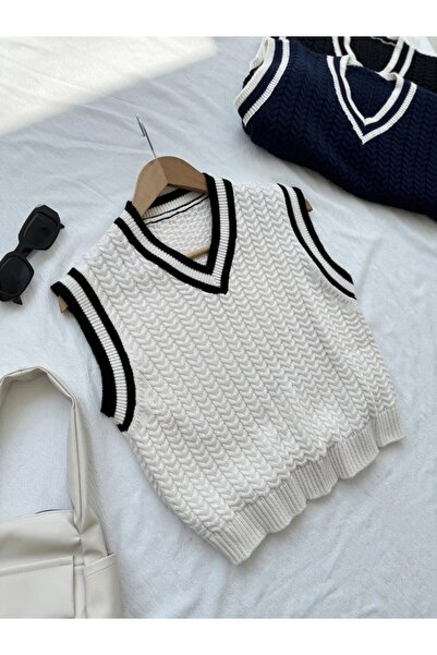 fyla boutique V YAKA SÜVETER