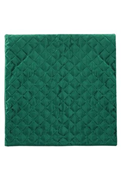 OEM Winter Decorative Cushion Cover - Green Velvet with Diamond Pattern 45 x 43 cm