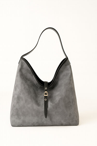 Handley Πολυτελής τσάντα ώμου από καστόρι με λαβή