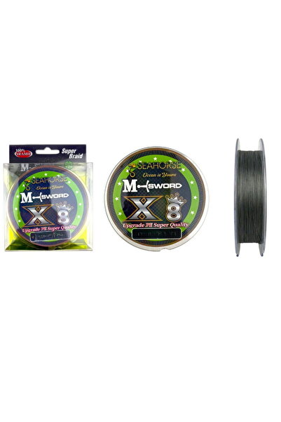 SEA HORSE M-Sword X8 0.12 mm 300 Mt Gray