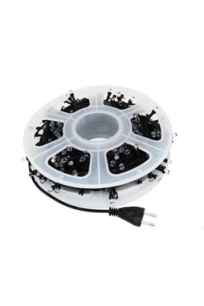 GFI Instalație liniară de Crăciun, interior/exterior, rolă de 50 m, 8 jocuri ...