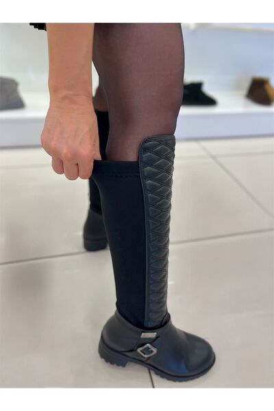 OEM Lorven Women's Leather Boots with Flexible Back