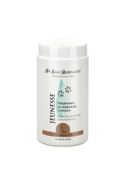 Iv San Bernard Pudra parfumata Jeunesse, pentru caini si pisici, 80g
