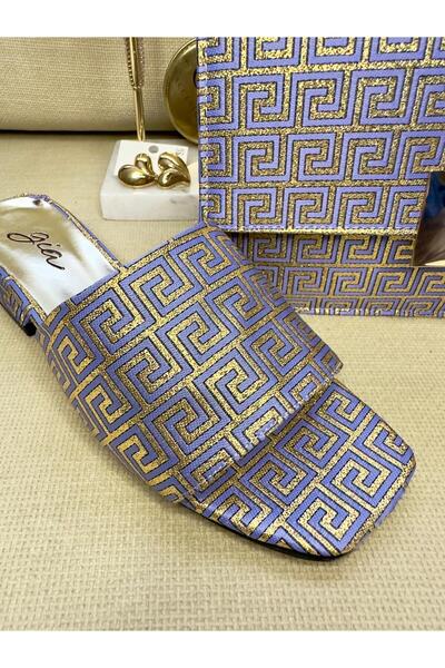 GİAccs. Karışık Renkli Topuklu Terlik 2'Lİ Kombin