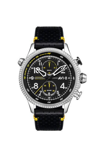 AVI 8 Ανδρικό ρολόι Avi AV-4080-01, Quartz, 44mm, 5ATM