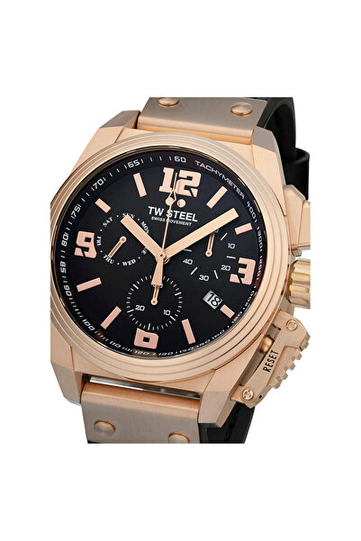 TW Steel Mens Watch TW1115, Quartz, 46mm, 10ATM