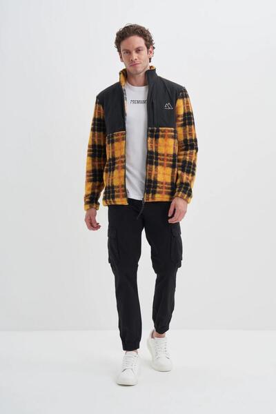 Cazador 5120 Erkek Kürklü Sweatshirt Hırka