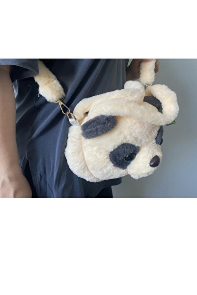 happystoretr Bear Peluş Çanta Omuz Crossbody Çanta Hayvan severler için Şık A...