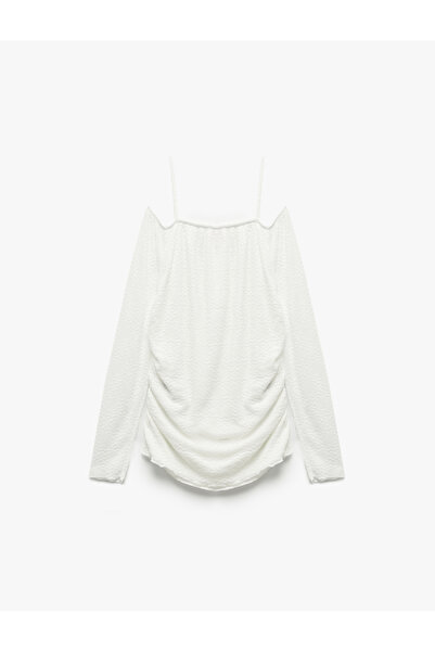 Koton Bluză cu mâneci lungi și bretele