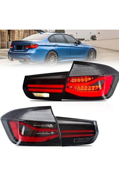 X POWER TUNİNG BMW F30 2012-2019 3.SERİ SİYAH LCİ LEDLİ ARKA STOP