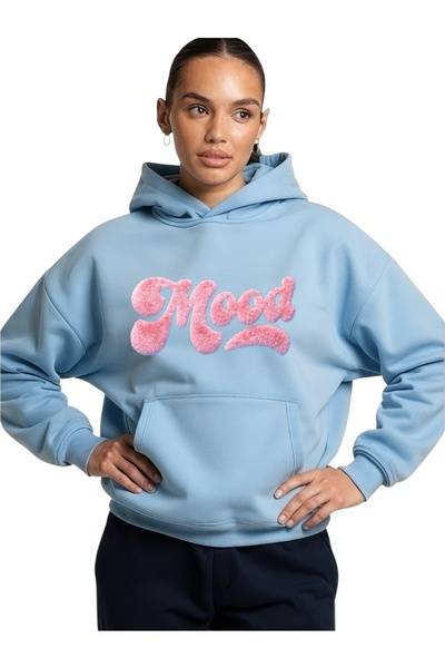 ArtYus Унісекс Mood Кольоровий Спеціальний Принт Бавовняний Оверсайз Світшот ...