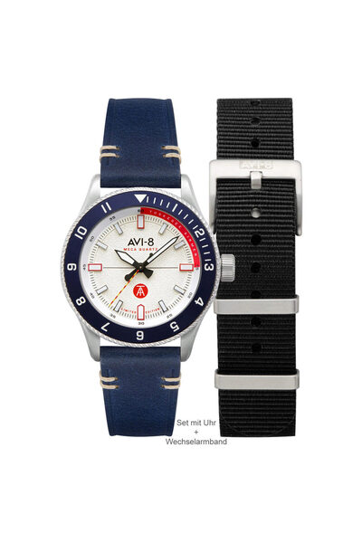 AVI 8 Ceas pentru bărbați Avi-8 AV-4103-03, cuarț, 40 mm, 5ATM