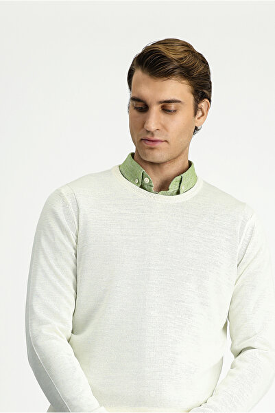 Kiğılı Crew Neck Regular Fit Knitwear Sweater