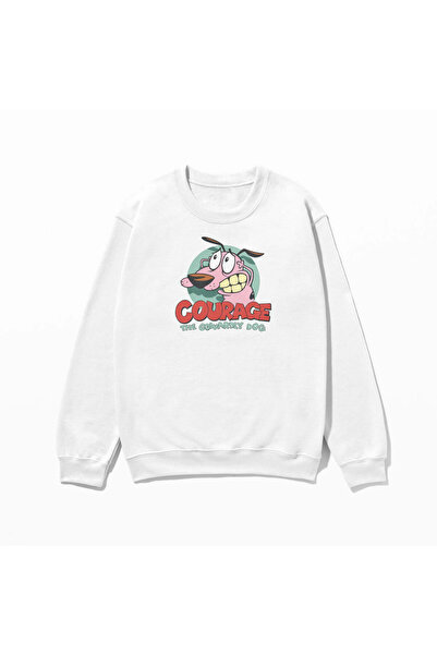 SVART WEAR Courage Swea tricou cu imprimeu 100% bumbac supradimensionat Trend...