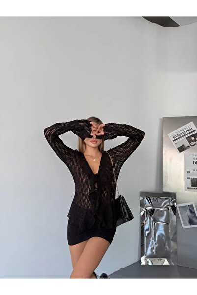 By ÖTE Bluză din dantelă