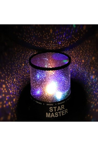 TAŞ DEVRİ HEDİYELİK Starmaster Night Light - Wired Starry Lamp