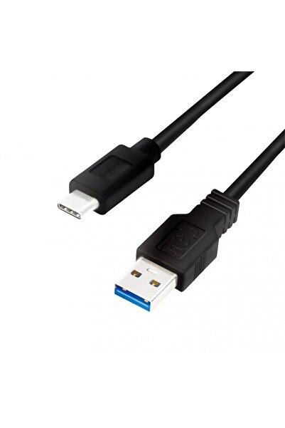 LogiLink Cable USB 3.0 A - USB type C 0.15m black CU0166