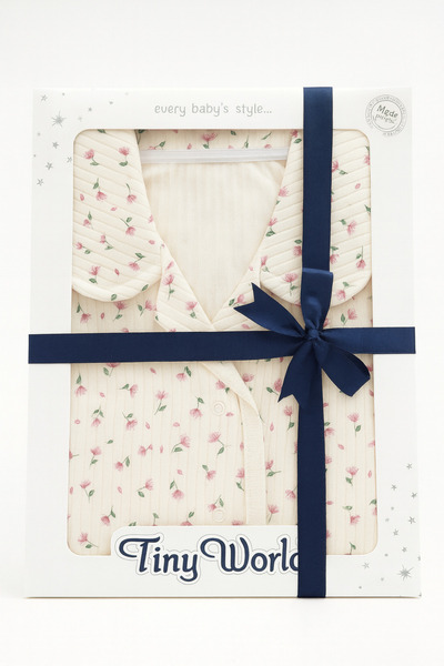 MomMondeKids ANNE PİJAMA BEBEK TULUM SET .ANNE VE BEBEĞİN İLK UYUMU