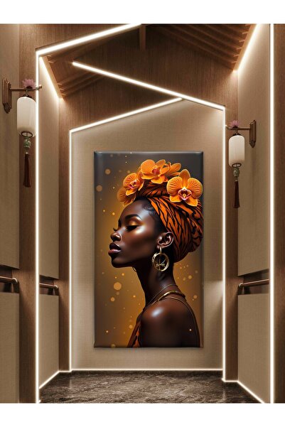 ESLEM AFRİKA'NIN IŞILTISI - BASKI KANVAS TABLO