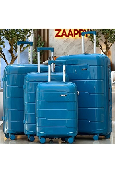 ZAAPPY Hard Case 4PCS Set (20/24/28/32 Inch) Luggage Lightweight, Unbreakable Suitcase, Secured Lock