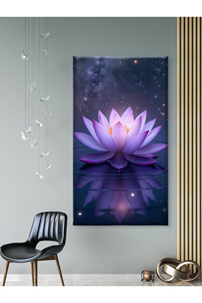 ESLEM KUTSAL LOTUS - BASKI KANVAS TABLO