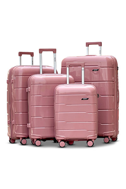 ZAAPPY Hard Case 4PCS Set (20/24/28/32 Inch) Luggage Lightweight, Unbreakable Suitcase, Secured Lock