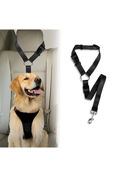 Ferdys Çok Amaçlı Köpek Emniyet Kemeri, Ayarlanabilir Köpek Araba Tasması, Evcil Hayvan Tasması