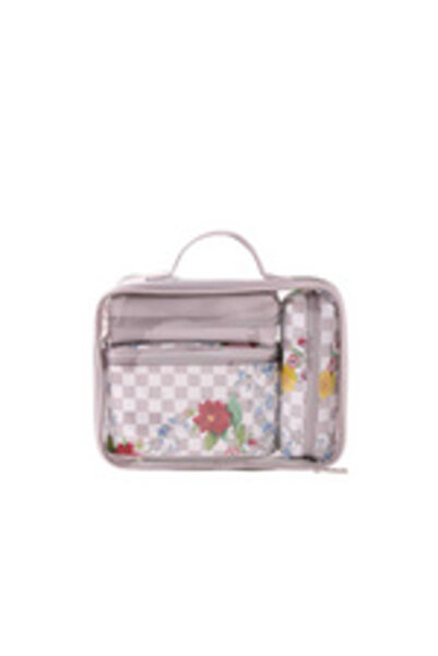 zwku مجموعة متنوعة من 4 حقائب مستحضرات التجميل