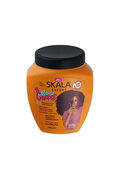 SKALA EXPERT كريم مرطب 2 في 1 للشعر المجعد والمجعد جدًا - 1000 جرام