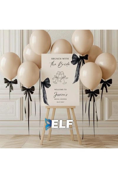 ELF REKLAM Bride To Be Karşılama Panosu