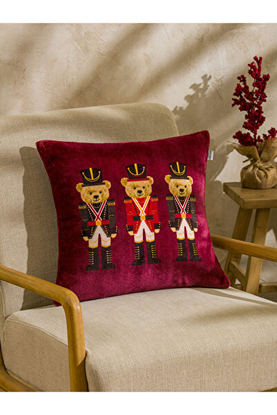 LC Waikiki Bear Teddy Printed Pillow Case 45X45 cm