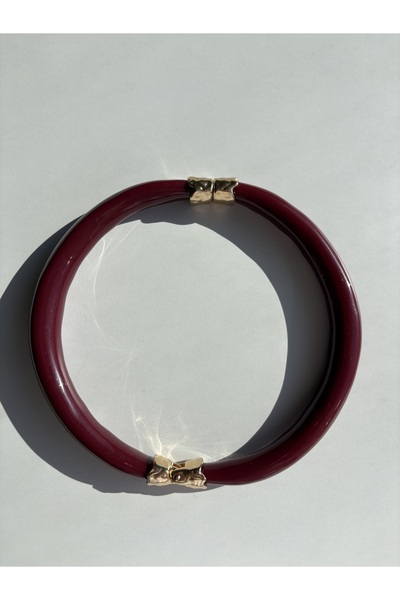 BERFACCESSORIES Bordo Kemik Kolye