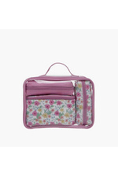 zwku مجموعة حقائب مستحضرات التجميل المكونة من 4 قطع